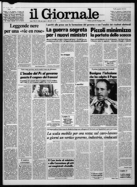 Il giornale nuovo : quotidiano del mattino